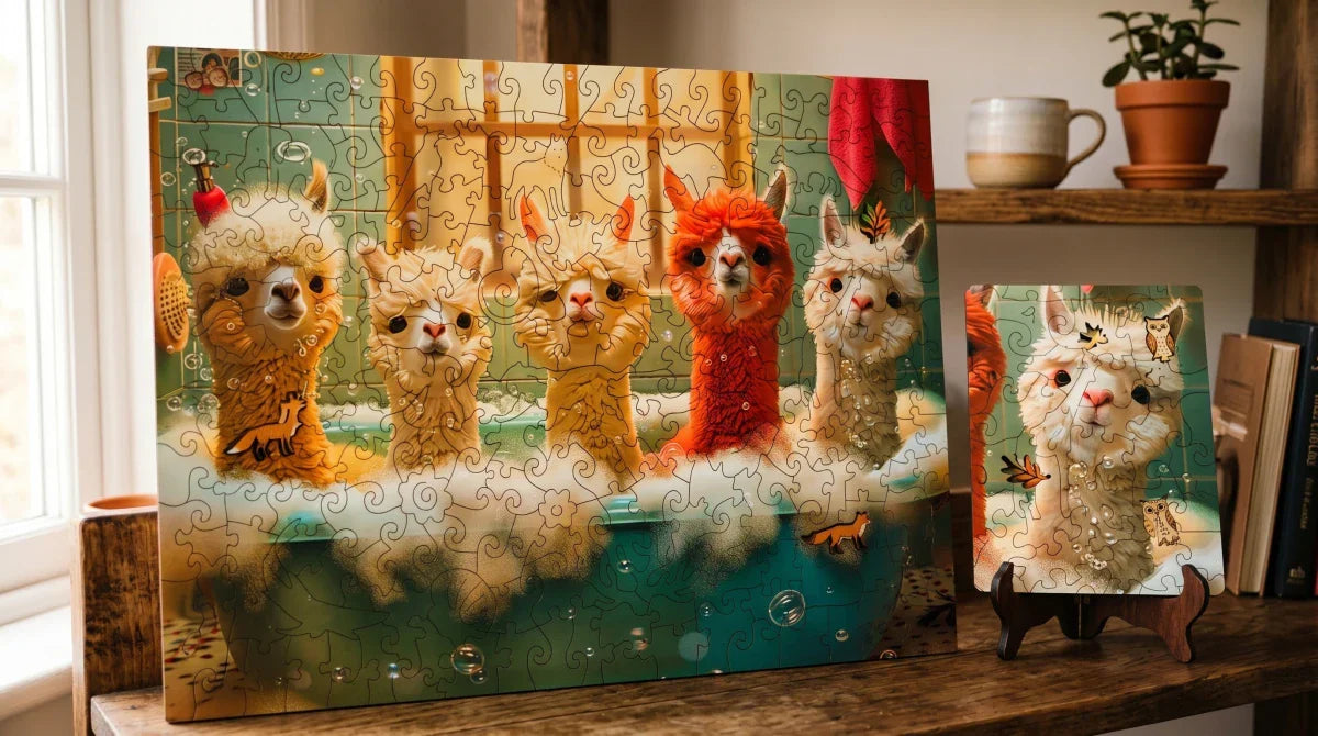 How to Display a Wooden Puzzle (Framed or Not)