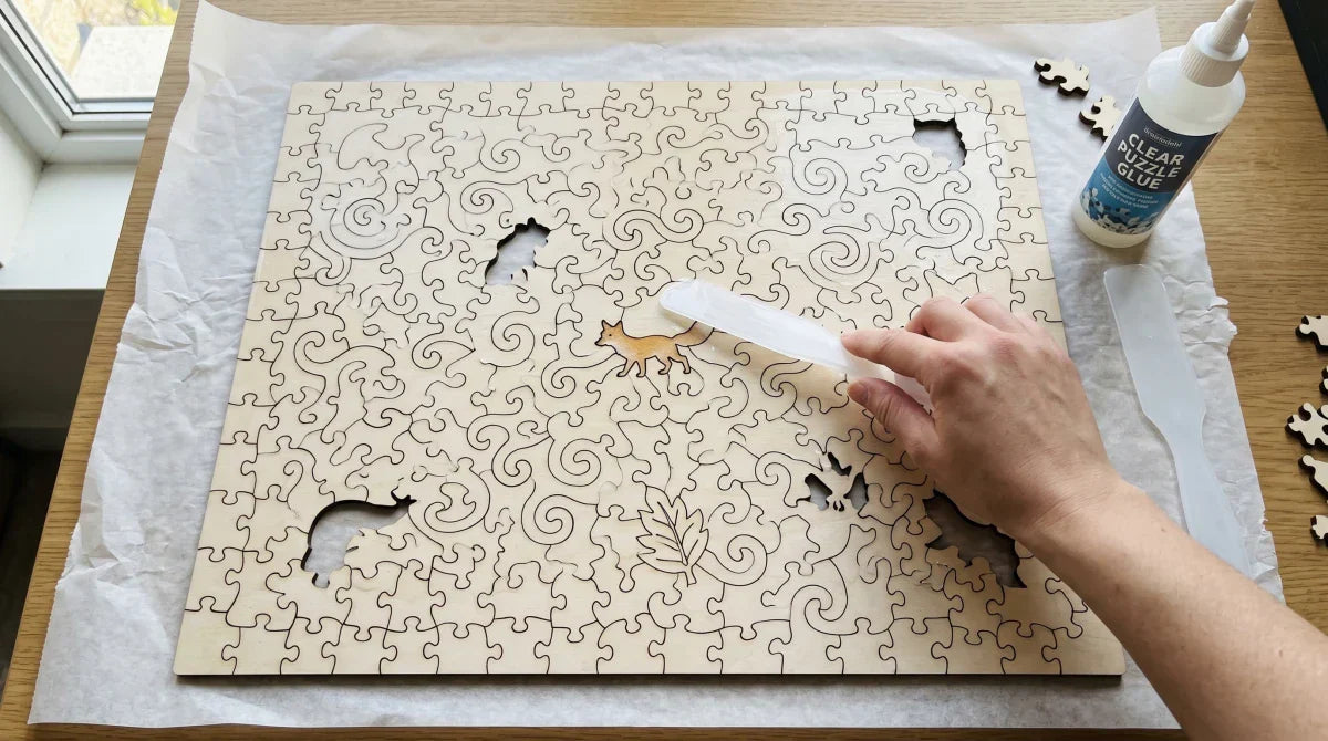 How to Glue a Wooden Puzzle (Without Wrecking It)