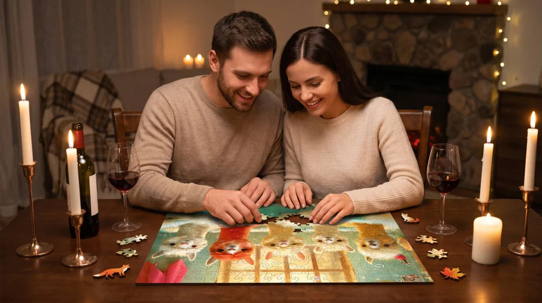 Wooden Puzzle Anniversary Gift: The Perfect 5th (Wood) Anniversary