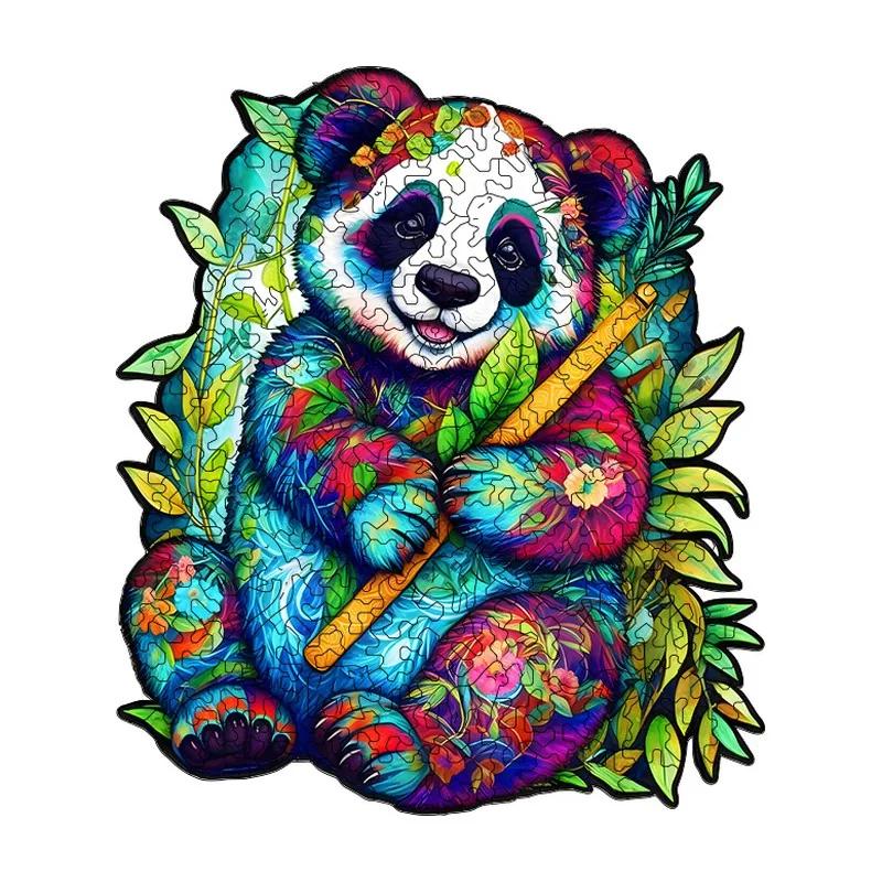 Bamboo Forest Panda Wooden Puzzle