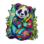 Bamboo Forest Panda Wooden Puzzle