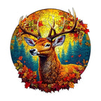 Autumn Stag Wooden Puzzle