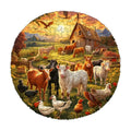 Sunset Farmyard Wooden Puzzle