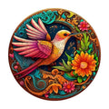 Hummingbird Medallion Wooden Puzzle