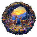 Fawn Meadow Wooden Puzzle