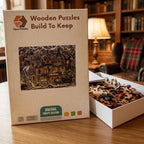 Sweetheart Haunted Hotel Wooden Puzzle – packaged wooden puzzle gift box