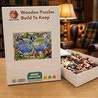 World Animal Atlas Wooden Puzzle – packaged wooden puzzle gift box