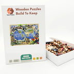 World Animal Atlas Wooden Puzzle – packaged wooden puzzle gift box