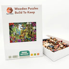 Hidden Tiger Temple Wooden Puzzle – packaged wooden puzzle gift box