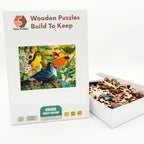 Toucans In Passion Vine Wooden Puzzle – packaged wooden puzzle gift box