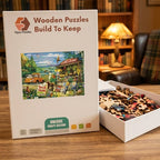 Homegrown Farm Stand Wooden Puzzle – packaged wooden puzzle gift box