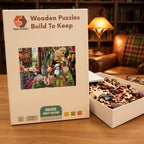 Garage Puppies Workshop Wooden Puzzle – packaged wooden puzzle gift box