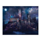 Wizard Castle Night round wooden puzzle