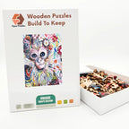 Curious Little Monkey Wooden Puzzle – packaged wooden puzzle gift box
