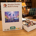 Dolphin Cathedral Reef Wooden Puzzle – packaged wooden puzzle gift box