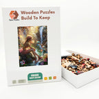 Fairy Bubbles Falls Wooden Puzzle – packaged wooden puzzle gift box