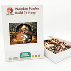 Hearthside Cats Nap Wooden Puzzle – packaged wooden puzzle gift box