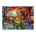 Pirate Ship Cabin round wooden puzzle