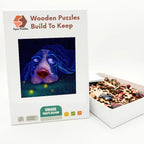 Firefly Hound Night Wooden Puzzle – packaged wooden puzzle gift box