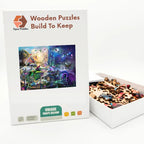 Dragon Castle Kingdom Wooden Puzzle – packaged wooden puzzle gift box