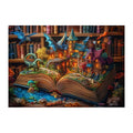 Storybook Town Pages round wooden puzzle