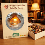 Sunrise Canyon Wooden Puzzle – packaged wooden puzzle gift box