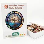 Tree Of Life Wooden Puzzle – packaged wooden puzzle gift box